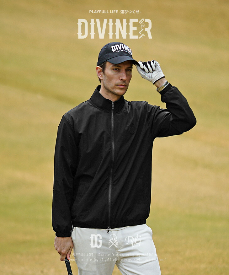 楽天市場】【DIVINER GOLF】 ゴルフ ジャケット ゴルフウェア メンズ