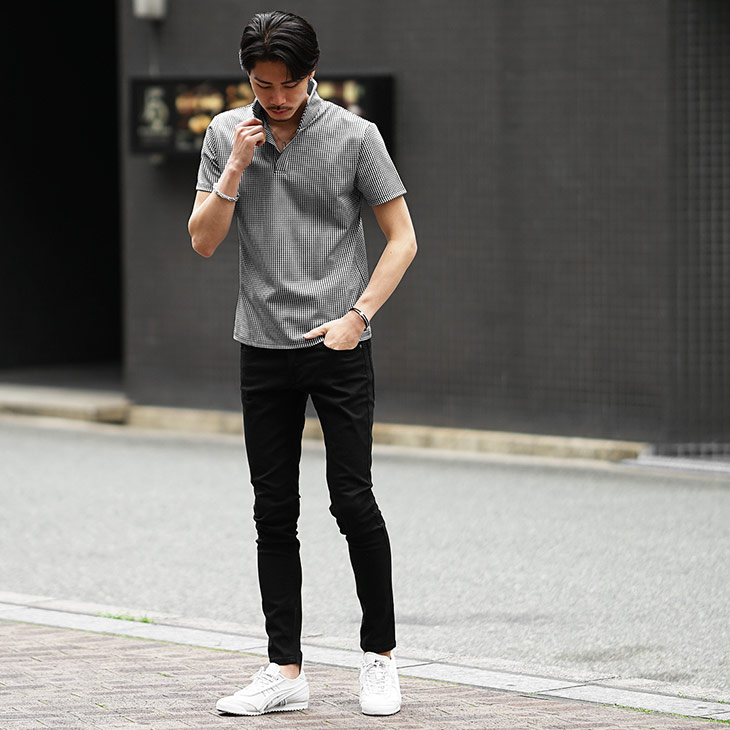 楽天市場】ポロシャツ メンズ イタリアンカラー シャツ 半袖 シャツ