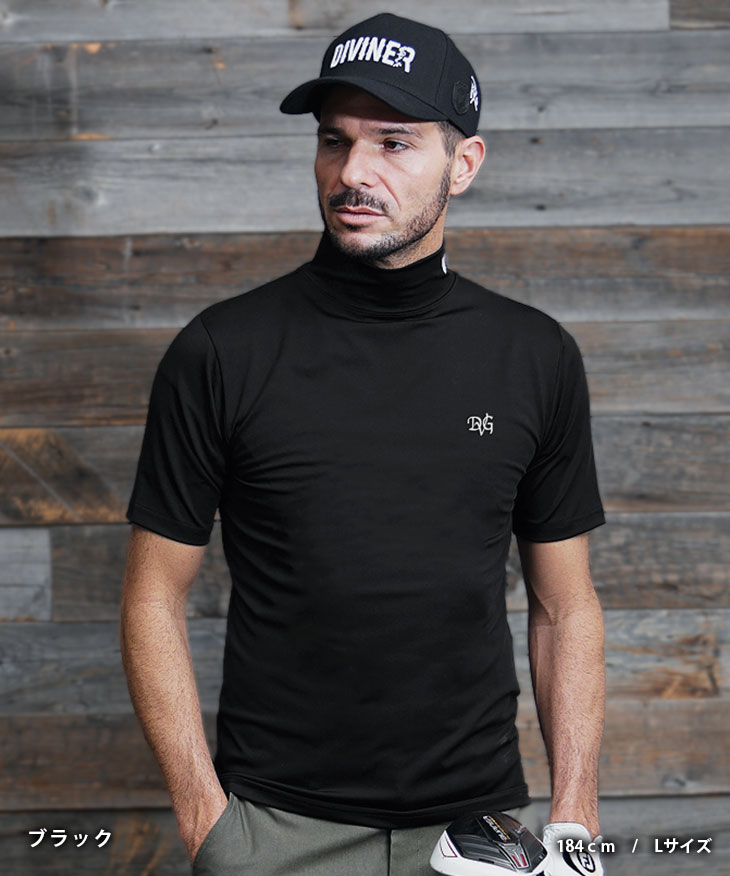 楽天市場】【DIVINER GOLF】 ゴルフウェア メンズ ゴルフ モックネック