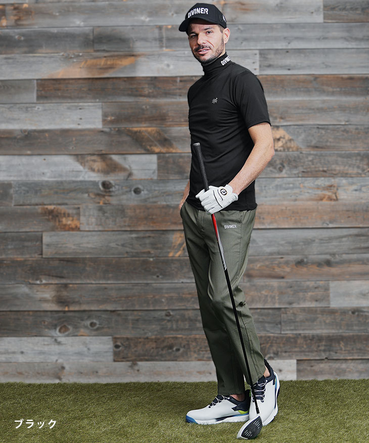 楽天市場】【DIVINER GOLF】 ゴルフウェア メンズ ゴルフ モックネック