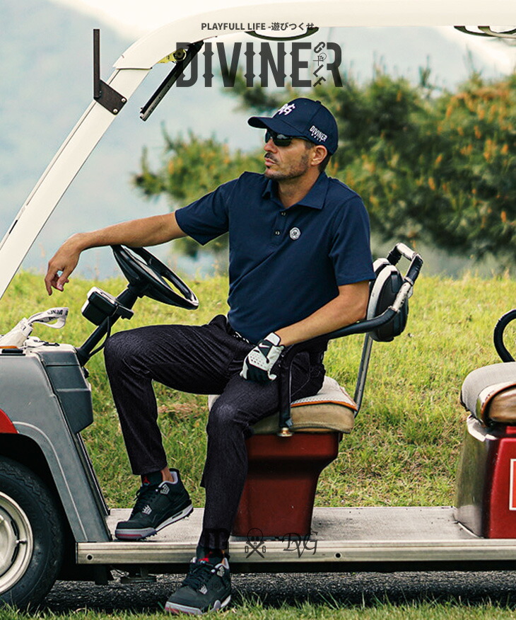楽天市場】【DIVINER GOLF】 ゴルフウェア メンズ おしゃれ ゴルフ