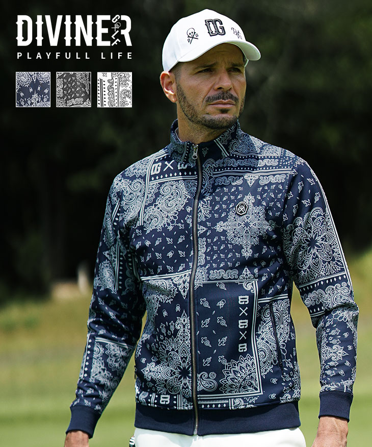 楽天市場】【DIVINER GOLF】 ゴルフウェア メンズ 長袖 ジャケット