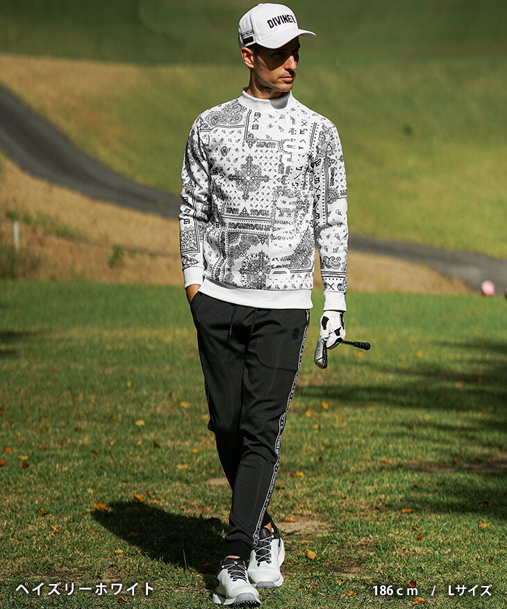 楽天市場】【DIVINER GOLF】 ゴルフウェア メンズ 長袖 トレーナー