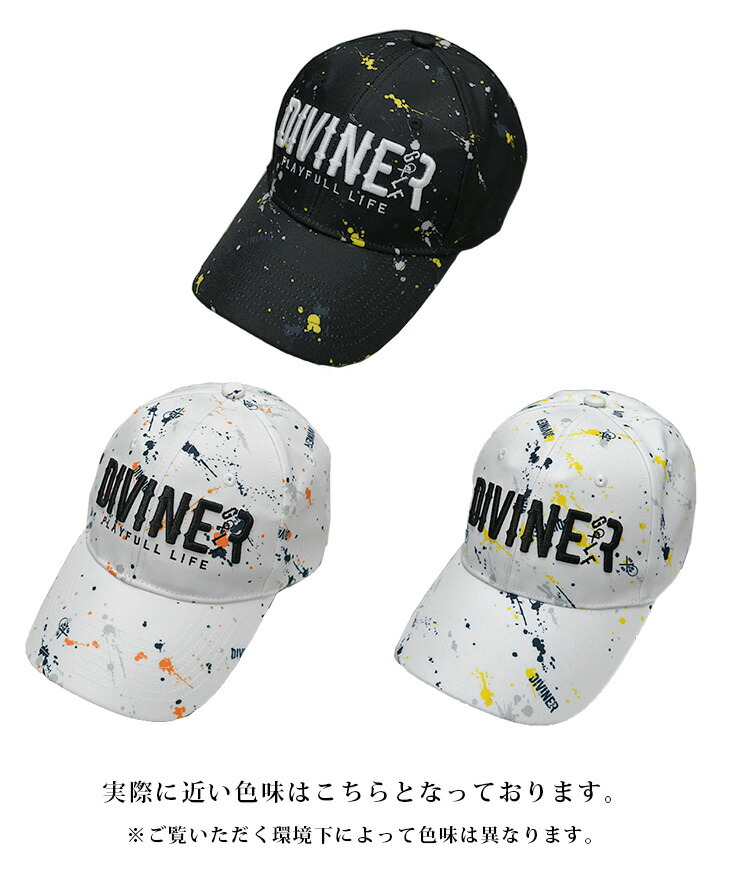 楽天市場】【DIVINER GOLF】ゴルフ キャップ メンズ ゴルフキャップ