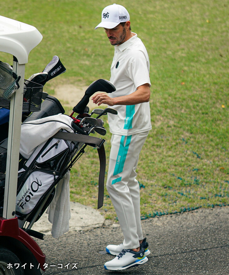 楽天市場】【DIVINER GOLF】 ゴルフウェア メンズ セットアップ メンズ