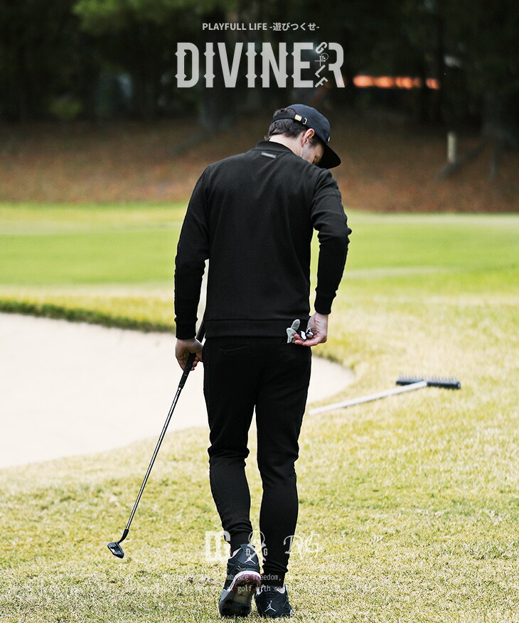 楽天市場】【DIVINER GOLF】 ゴルフウェア メンズ セットアップ