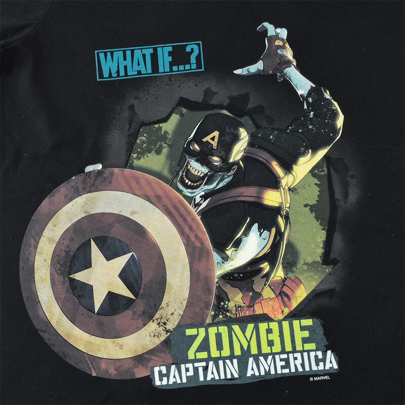 楽天市場】マーベル Tシャツ MARVEL WHAT IF ゾンビ キャプテン