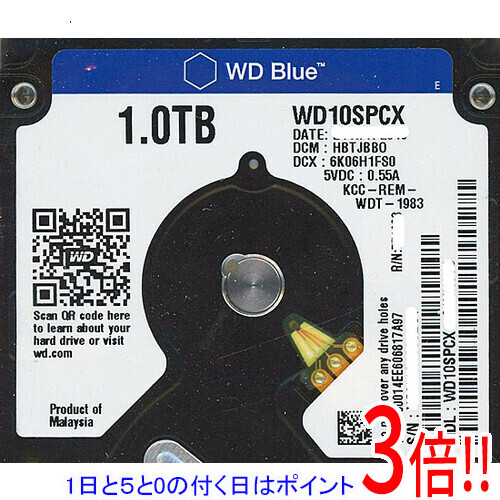楽天市場】western digital 2．5インチ 1tbの通販