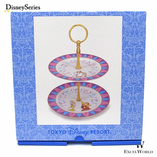 楽天市場】美女と野獣 ケーキスタンド ポット夫人 チップ ルミエール