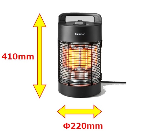 楽天市場】ラウンド足元ヒーター（床置きモデル）600Wタイプ カラー