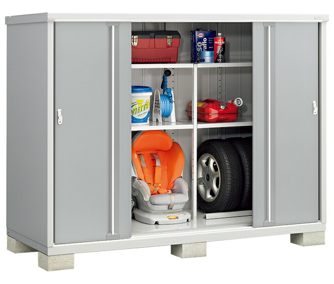 楽天市場】イナバ物置 シンプリーMJX-219DP【長もの収納タイプ】物置き