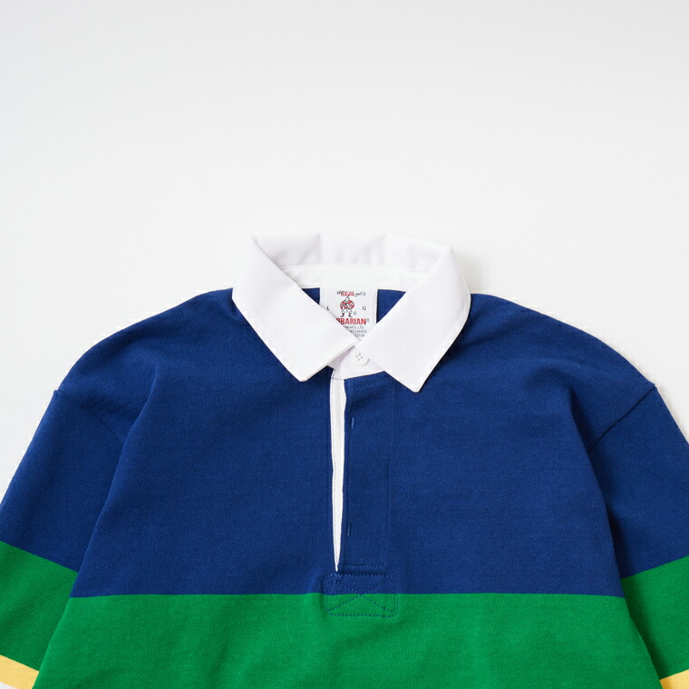 楽天市場】BARBARIAN (バーバリアン) L/S HEAVY WEIGHT RUGBY SHIRT