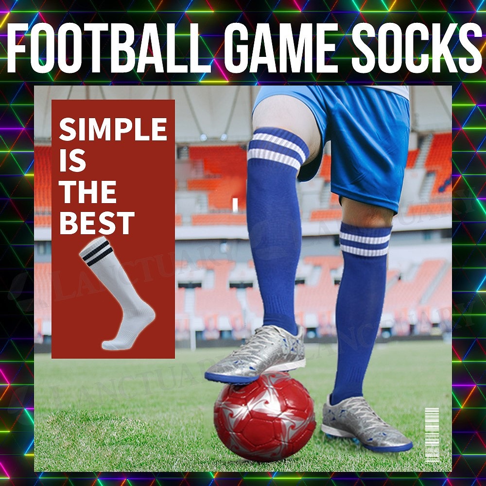 楽天市場】＼今だけ10％値引き！／ サッカーソックス 同色3足セット