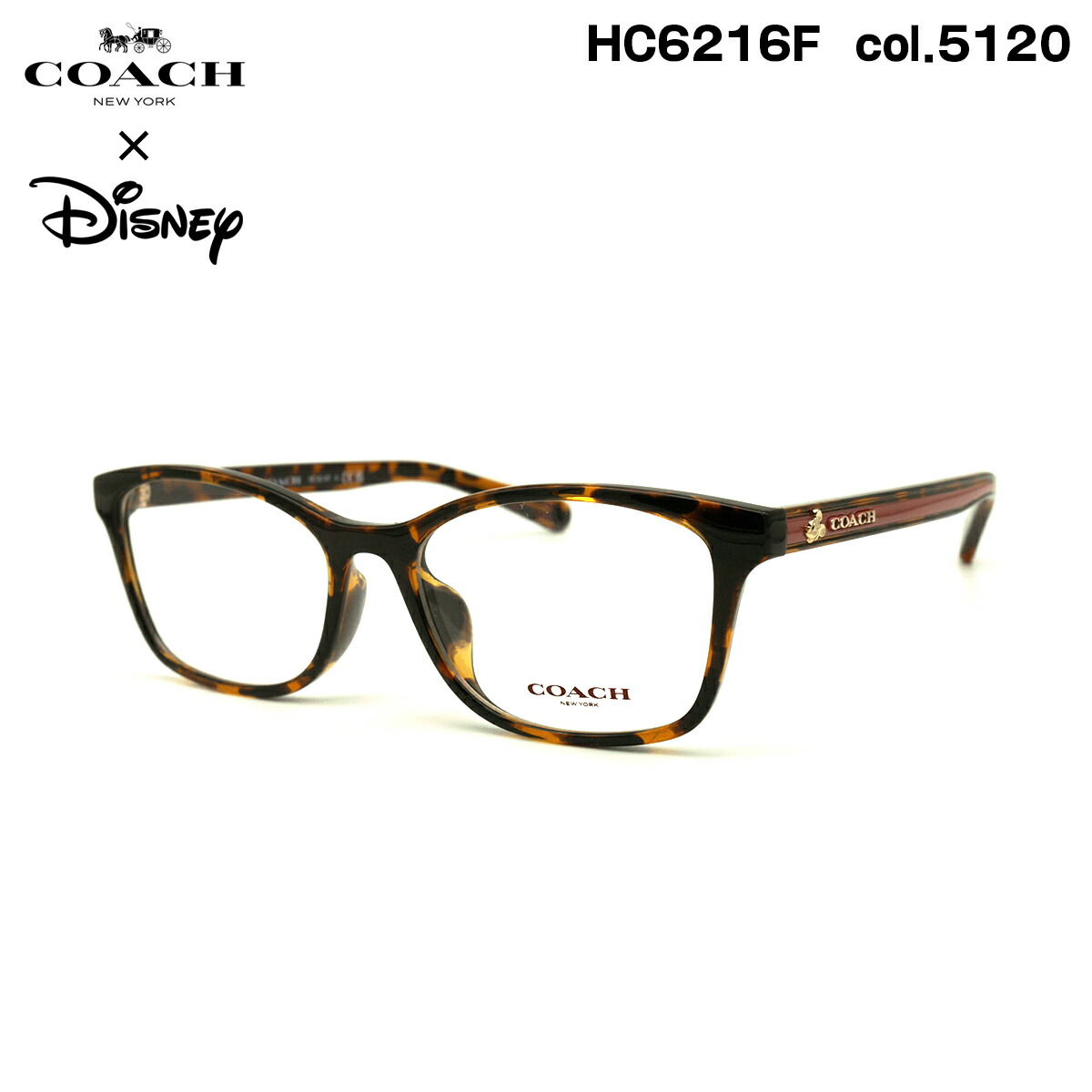 楽天市場】コーチ メガネ HC6216F 5120 54mm COACH ディズニー