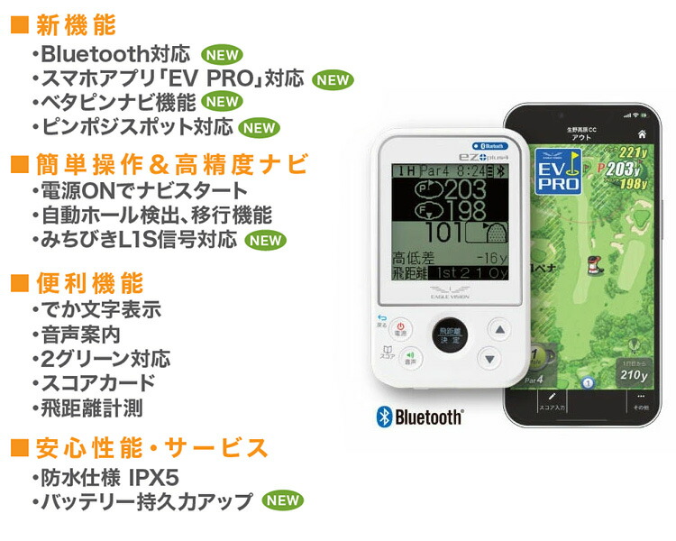 楽天市場】EAGLE VISION イーグルビジョン正規品 ez plus4 イージー