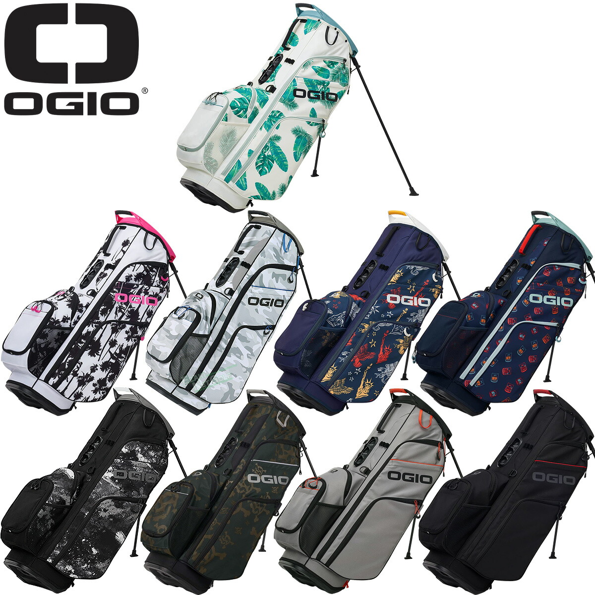楽天市場】OGIO オジオ日本正規品 Woode Hybrid Bag 軽量 スタンド