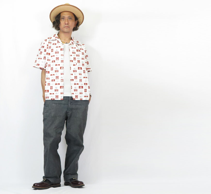 楽天市場】WEIRDO ウィアード 半袖 コットンオックス ワークシャツ Big