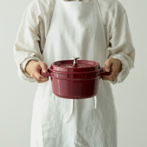 ストウブ ピコ ココット ラウンド 22cm [ボルドー] (鍋) 価格比較