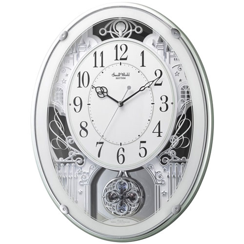 リズム スモールワールドプラウド 4MN523RH05 (時計) 価格比較 - 価格.com