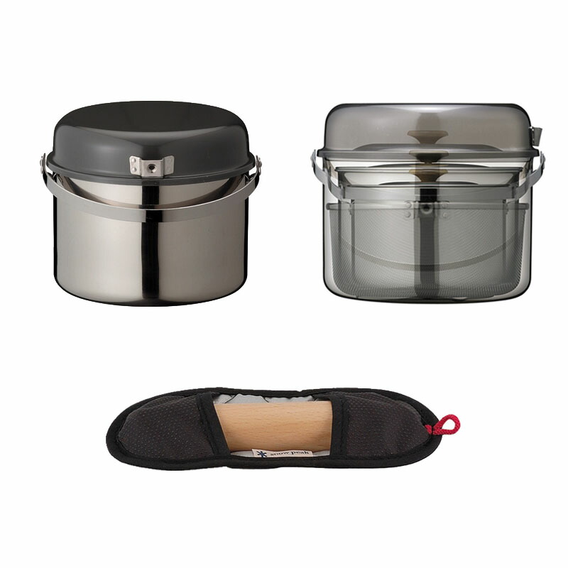 楽天市場】スノーピーク フィールドクッカー Pro.1 鍋セット 調理器具