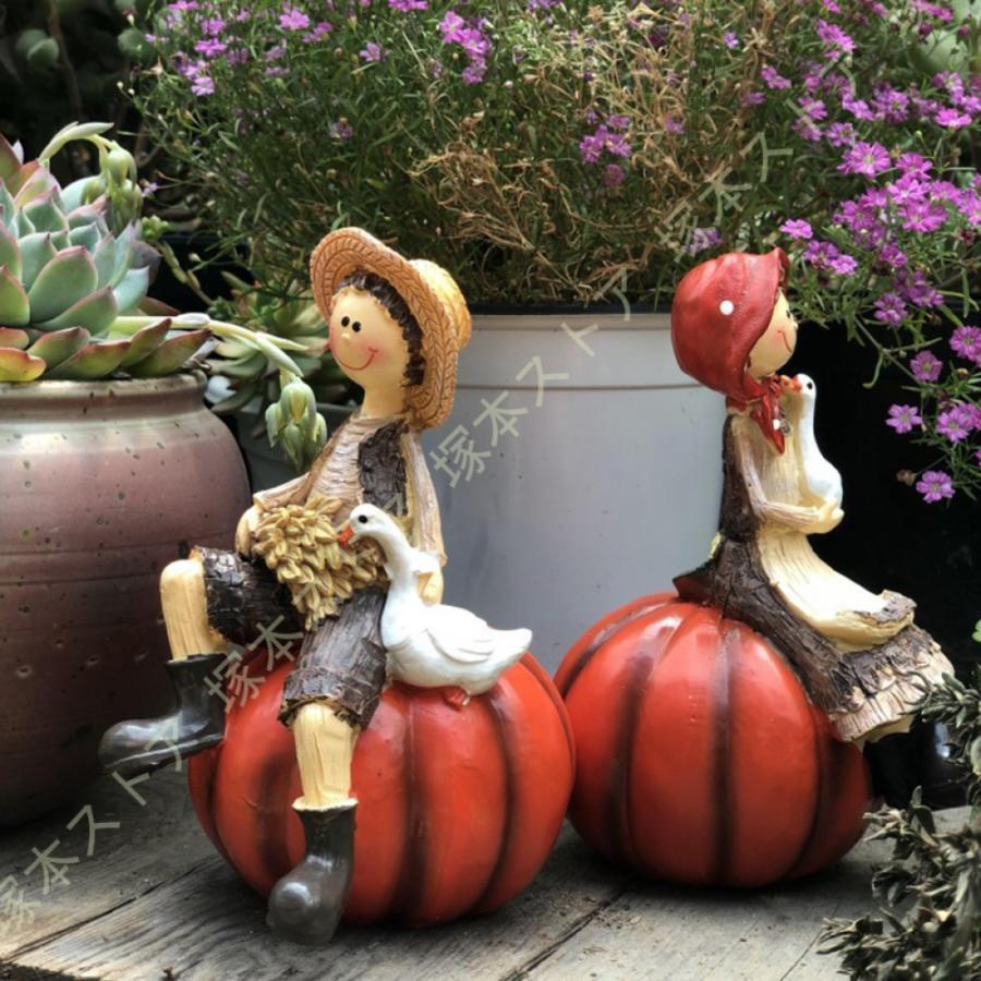 楽天市場】ガーデンオーナメント 天然樹脂 アンティーク調