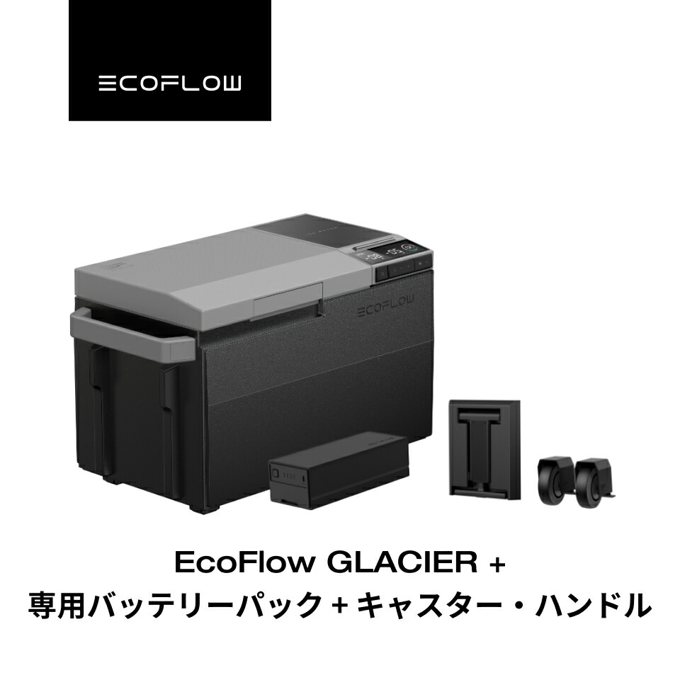楽天市場】EcoFlow ハンドル・キャスター付き ポータブル冷蔵庫 自動
