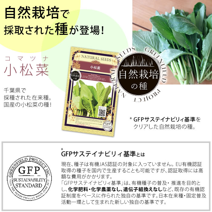 楽天市場】種 自然栽培の種 小松菜 コマツナ 国産 無農薬 水耕栽培 土