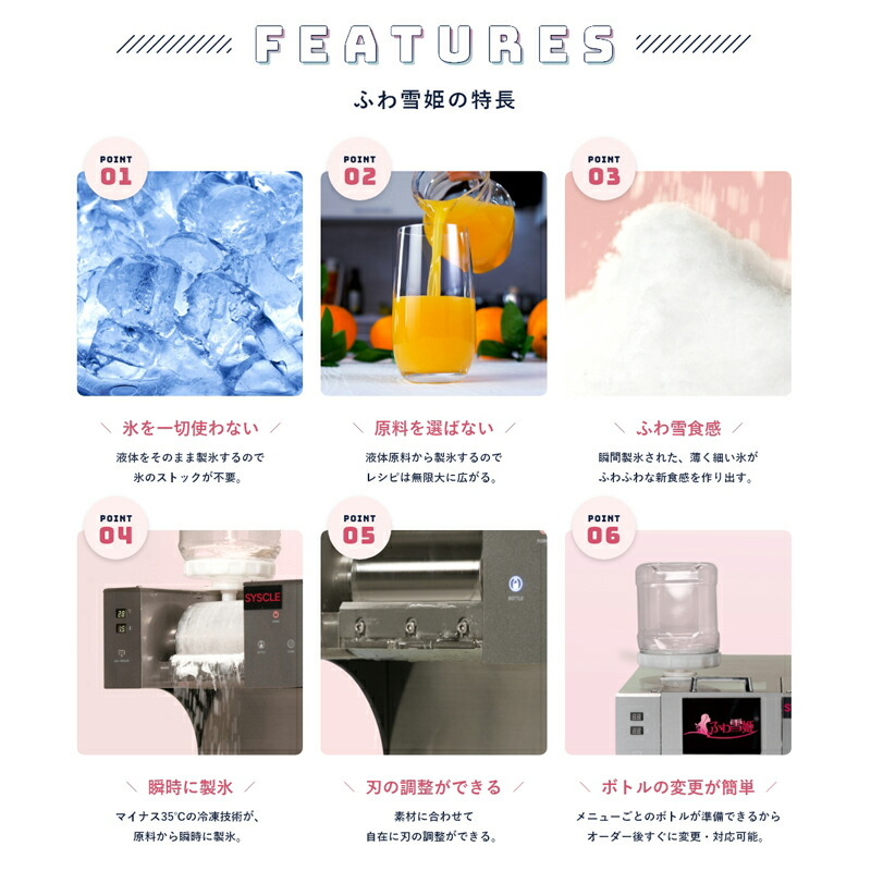 楽天市場】ふわ雪姫 HYH300 業務用かき氷機 韓国風かき氷「糸ピンス