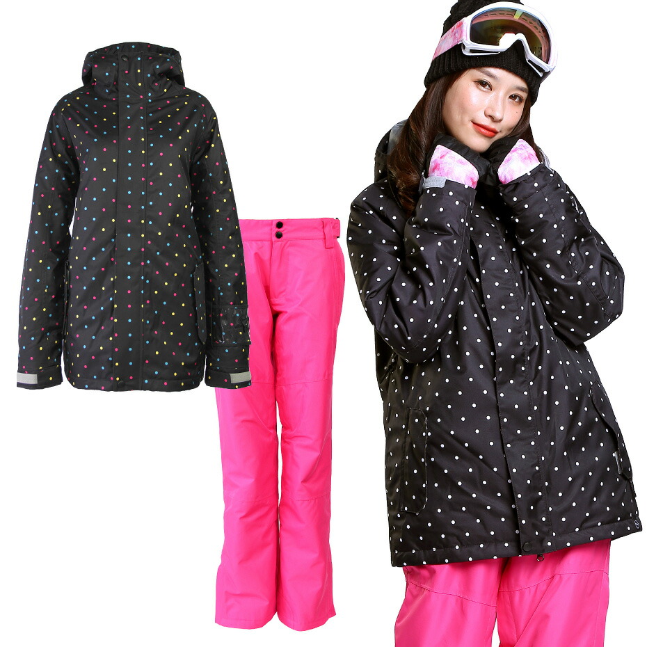 楽天市場】スノーボードウェア レディース 上下セット VAXPOT(バック