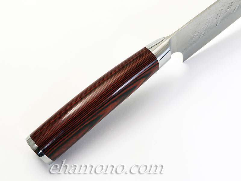 楽天市場】佐治武士作『SRS13 粉末ハイス鋼 牛刀240』赤合板ハンドル