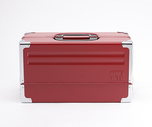 楽天市場】TONE ツールケース(メタル) V形3段式 433X220X240mm (BX331