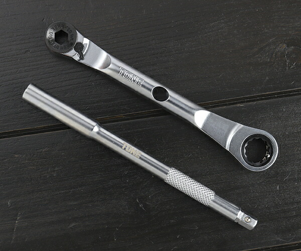 楽天市場】TONE ソケットレンチセット 差込角6.35mm 18点セット 6角