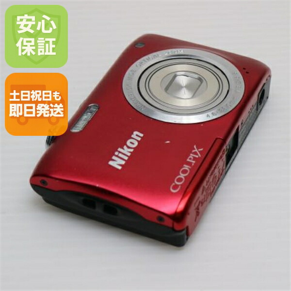 楽天市場】【中古】 中古 COOLPIX S2900 レッド 即日発送 コンデジ