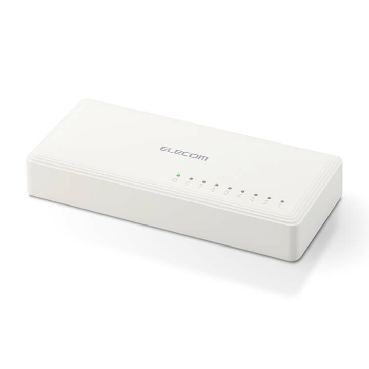 楽天市場】エレコム Giga対応 スイッチングハブ Giga対応 8ポート