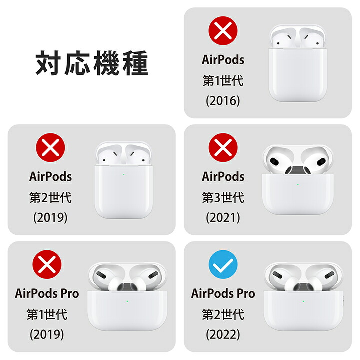 楽天市場】エレコム AirPods Pro 第2世代 用 ZEROSHOCK Lockケース