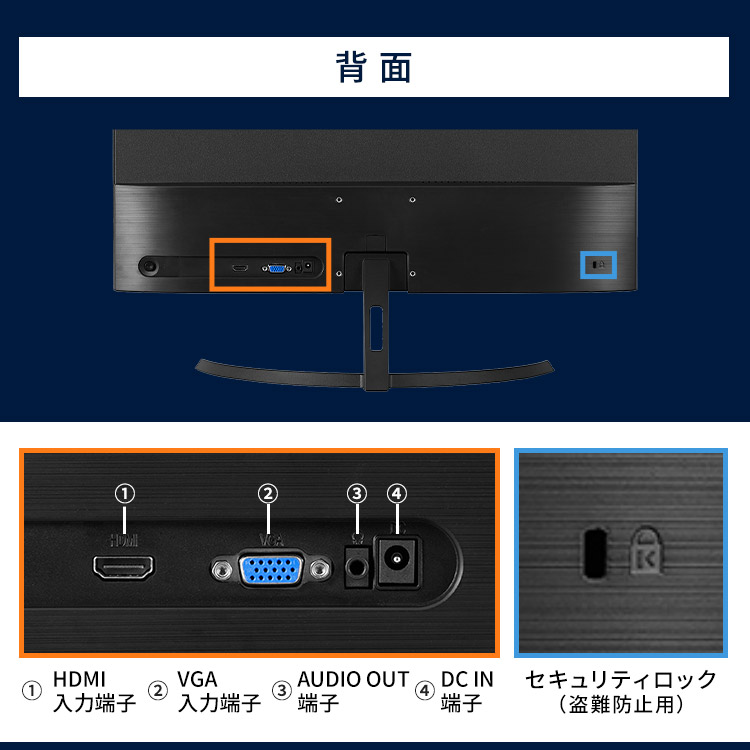 楽天市場】【3年保証】モニター 23インチ フルhd 高画質 100Hz VA