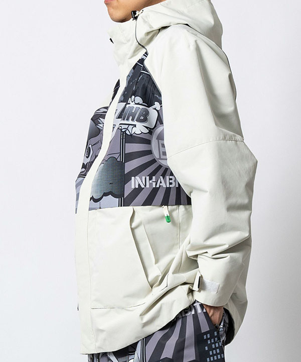 楽天市場】送料無料 スノーボードウェア inhabitant インハビタント