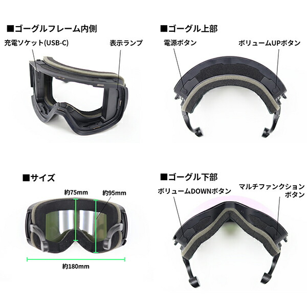 楽天市場】送料無料 仲間と会話できる インカムテクノロジー スノー