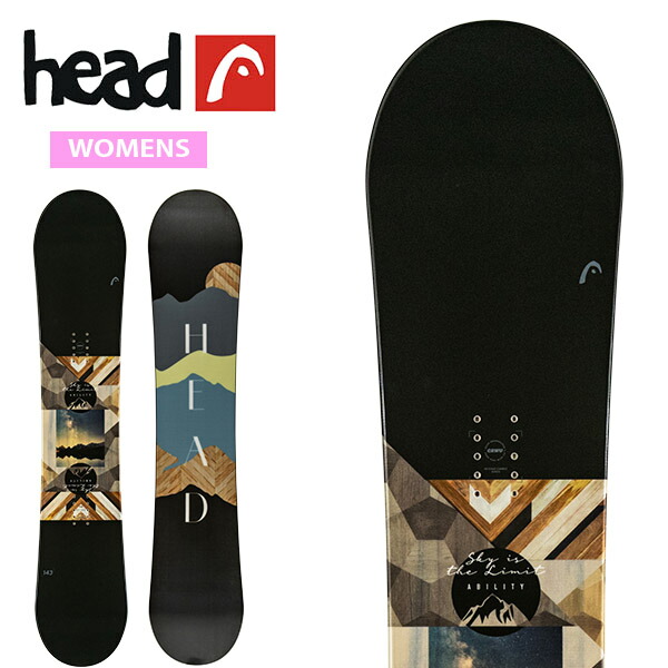 楽天市場】40%off 送料無料 head ヘッド 板 スノーボード ABILITY W