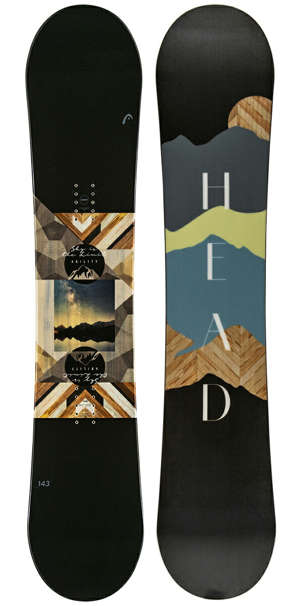 楽天市場】40%off 送料無料 head ヘッド 板 スノーボード ABILITY W