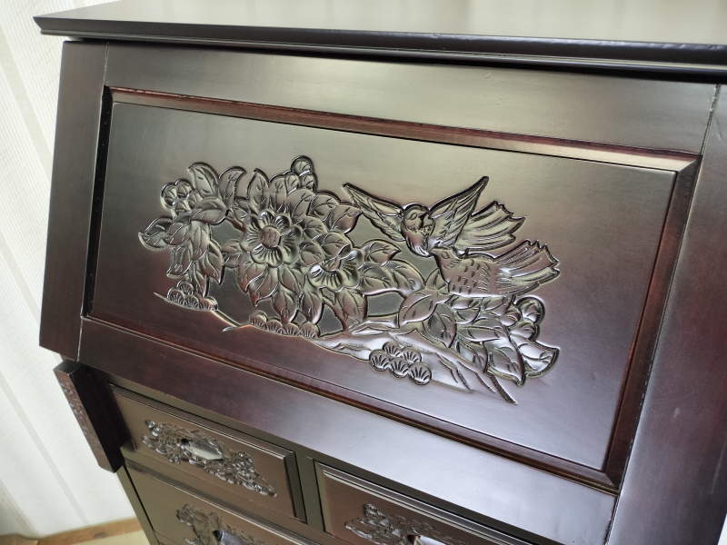 楽天市場】アジアン家具 アンティーク調 ライティングビューロー