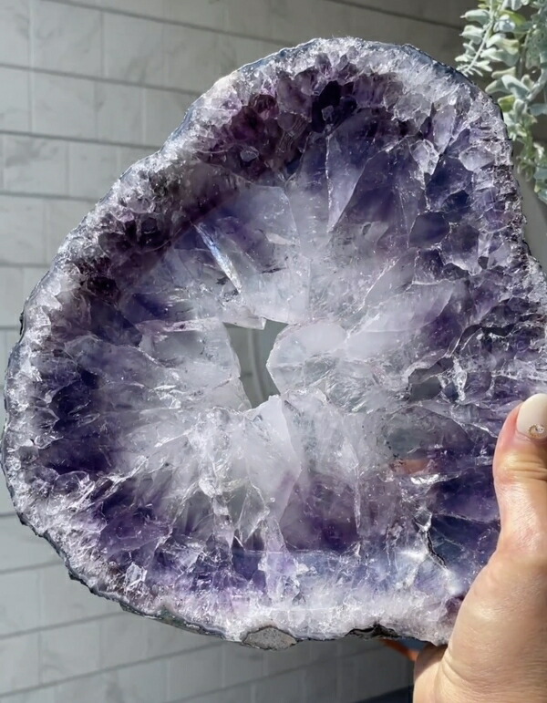 楽天市場】アメジスト プレート ブラジル産 アメジスト アメジスト