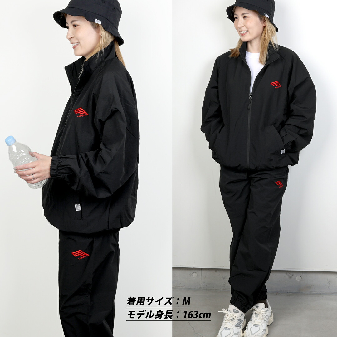 楽天市場】CAMPFREE トラックスーツ ナイロンジャケット トレーニング