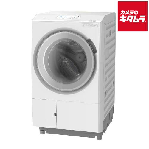 運搬取付無料！シンプルホワイト・純正日立の大容量電気洗濯乾燥機！完