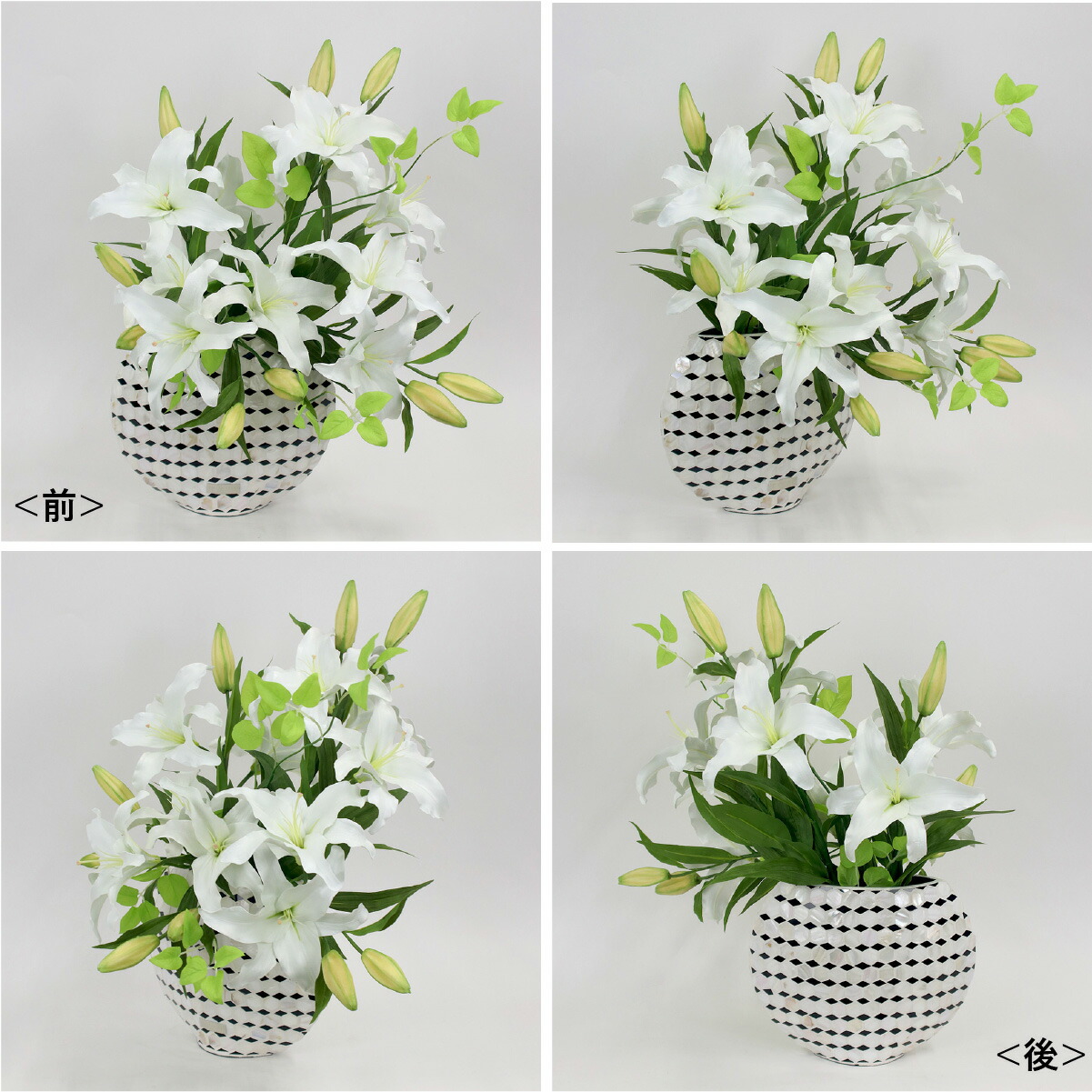 楽天市場】【WEB限定】造花 百合 ユリ カサブランカ4L-a インテリア