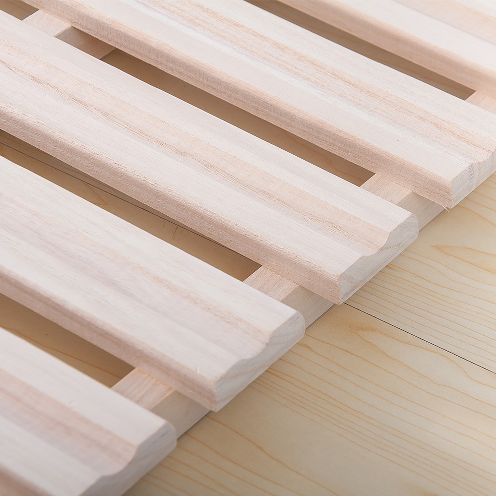 楽天市場】すのこベッド 折りたたみ 天然桐 二つ折り ベッドフレーム