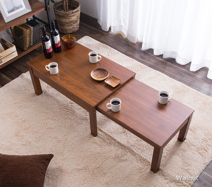 楽天市場】【最大18%OFF!!】テーブル 伸縮 伸縮センターテーブル W80