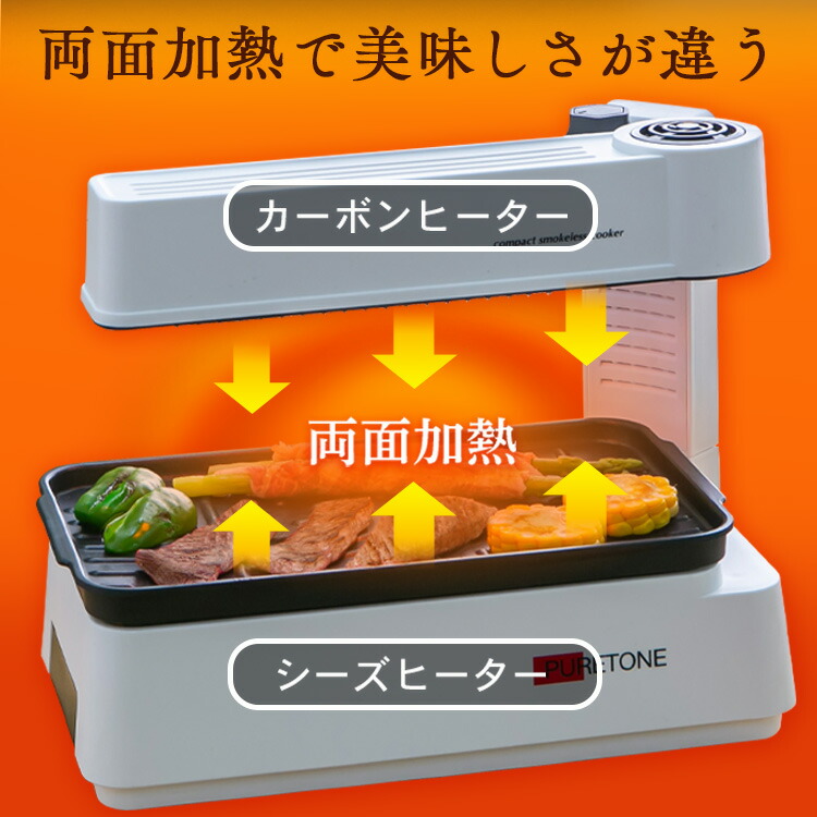 楽天市場】[最大500円OFFクーポン/新生活フェア]コンパクト無煙調理器