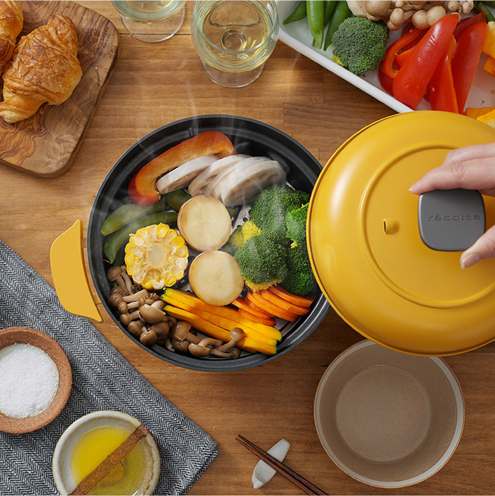 楽天市場】【特典付き＆365日出荷】 電気鍋 2人用 レコルト recolte