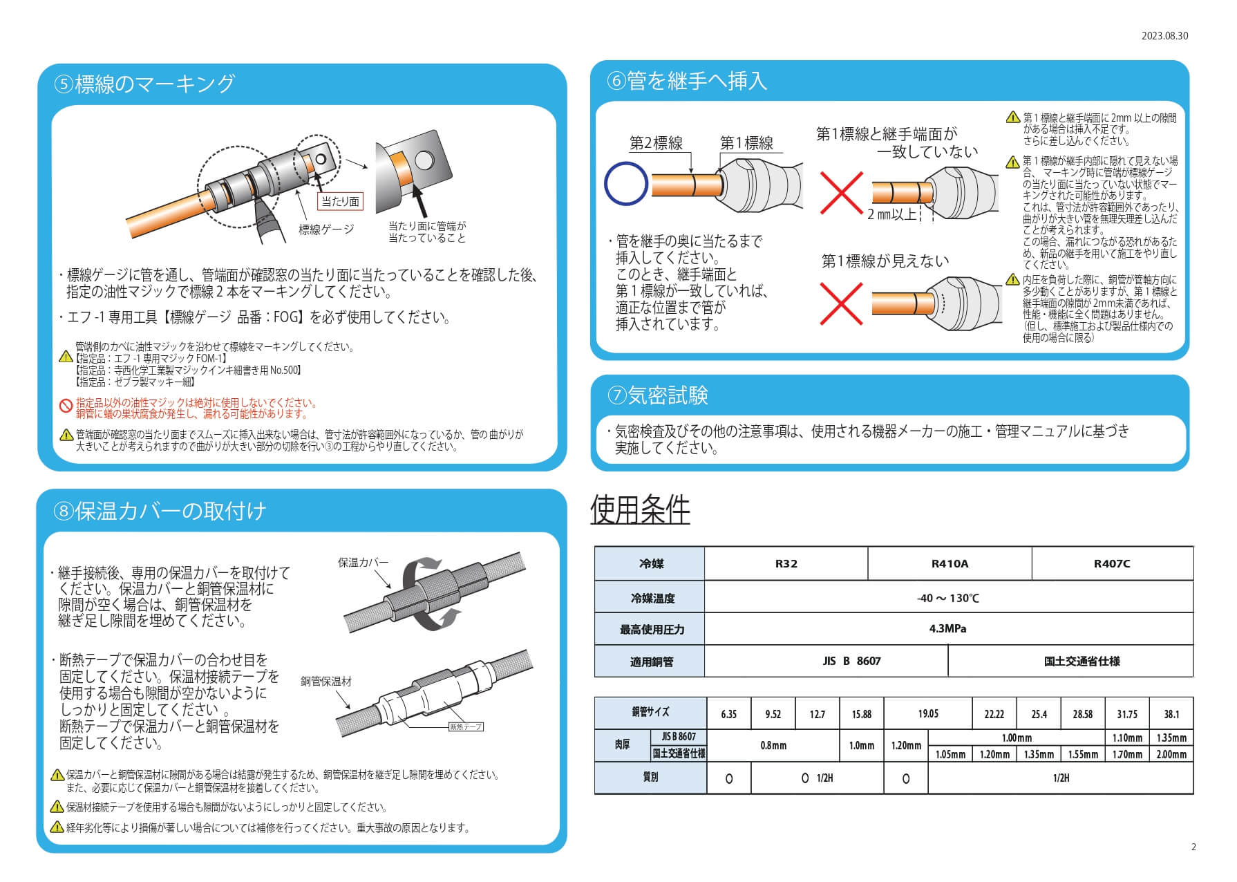 楽天市場】タブチ エフ-1 標線ゲージ 冷媒管 冷媒配管 冷媒銅管